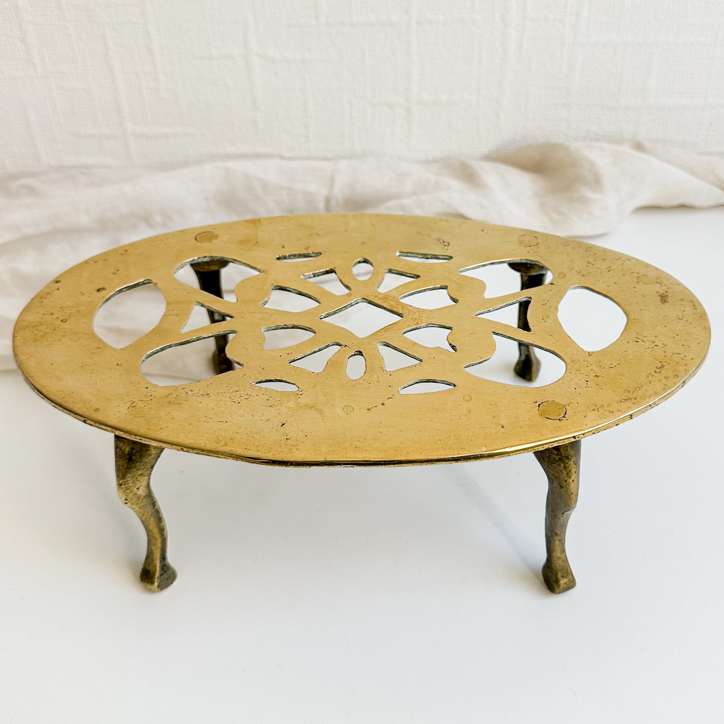 Brass Fireside Trivet