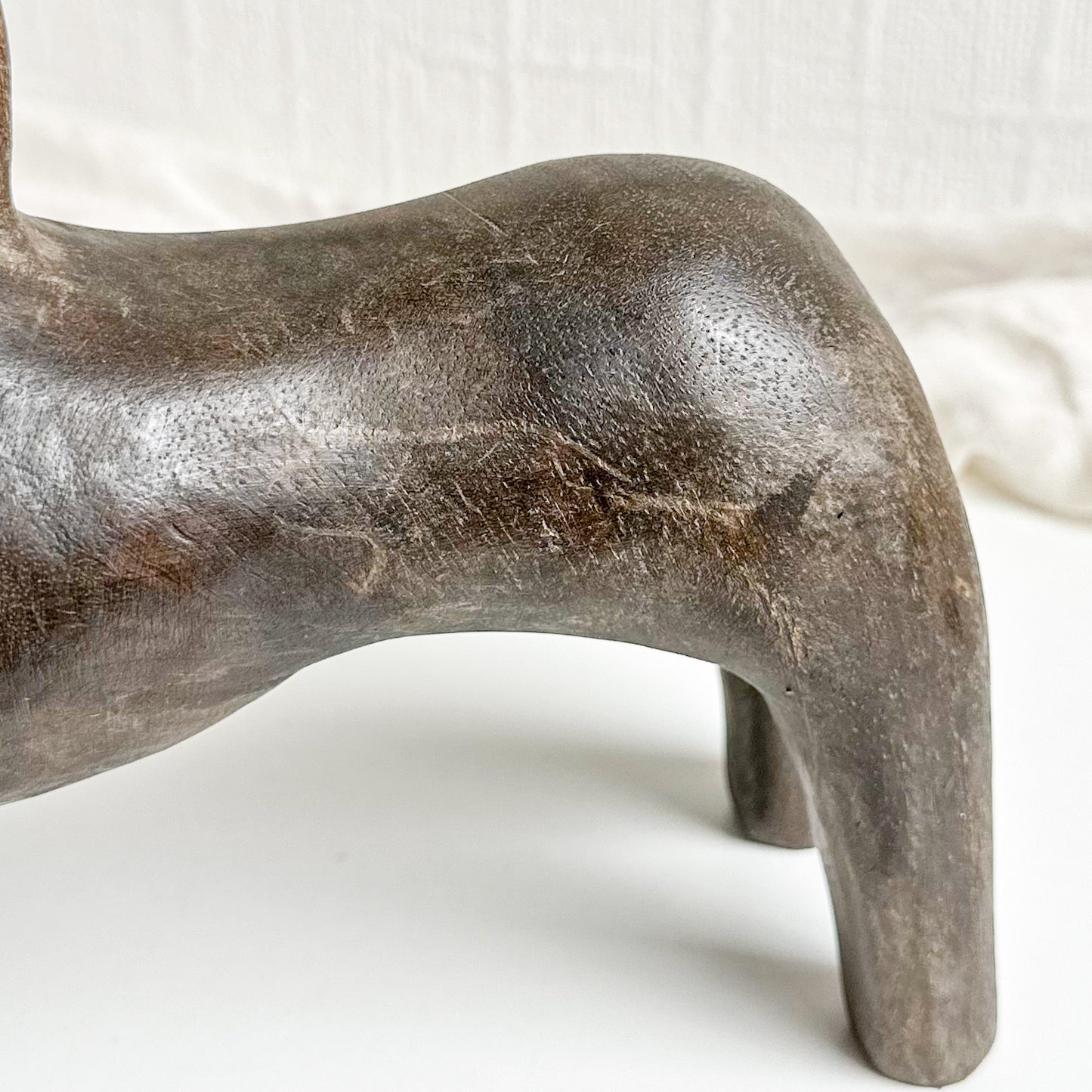 Wooden Hand Carved Horse