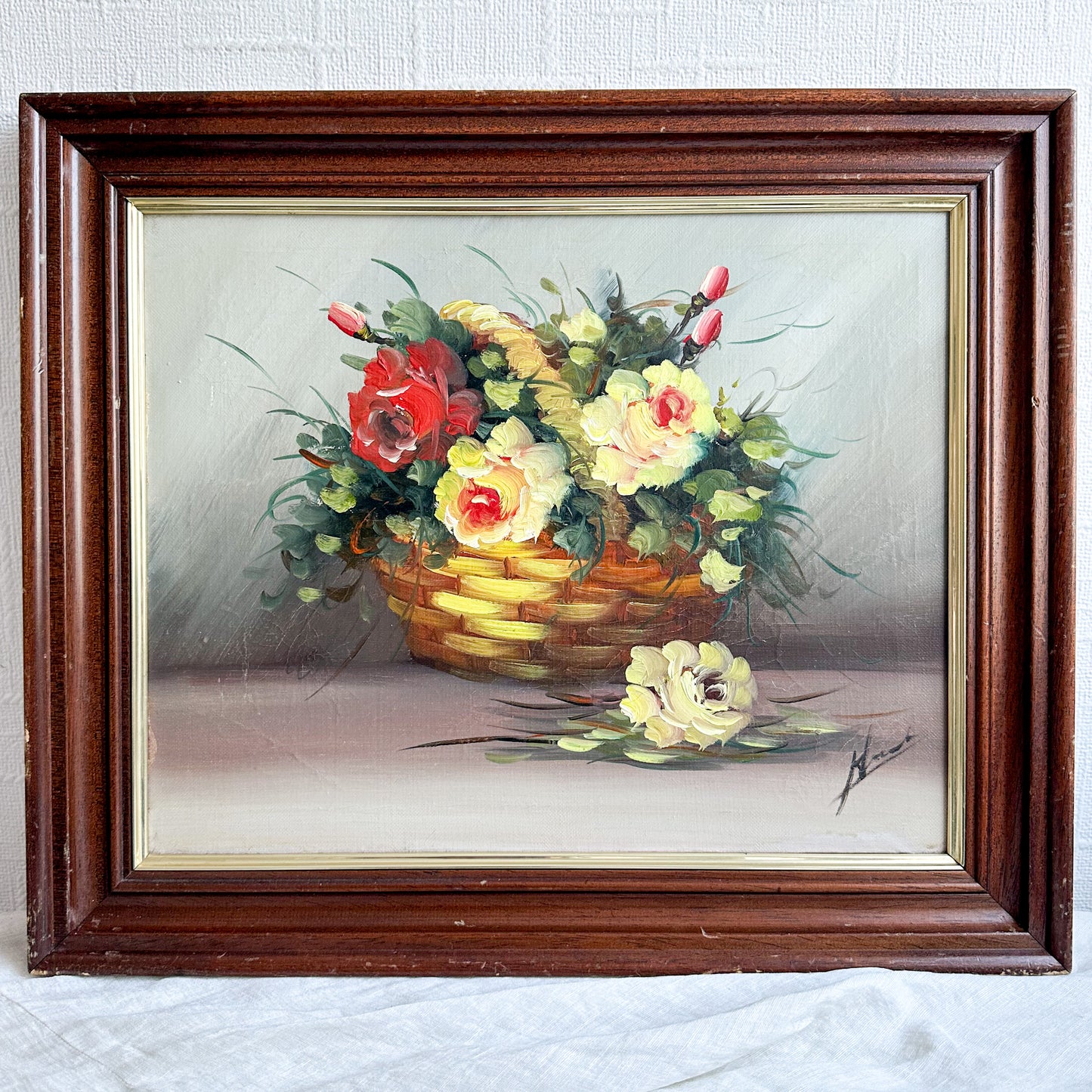 Original Floral Oil Painting