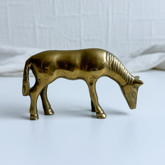 Brass Horse Figurine