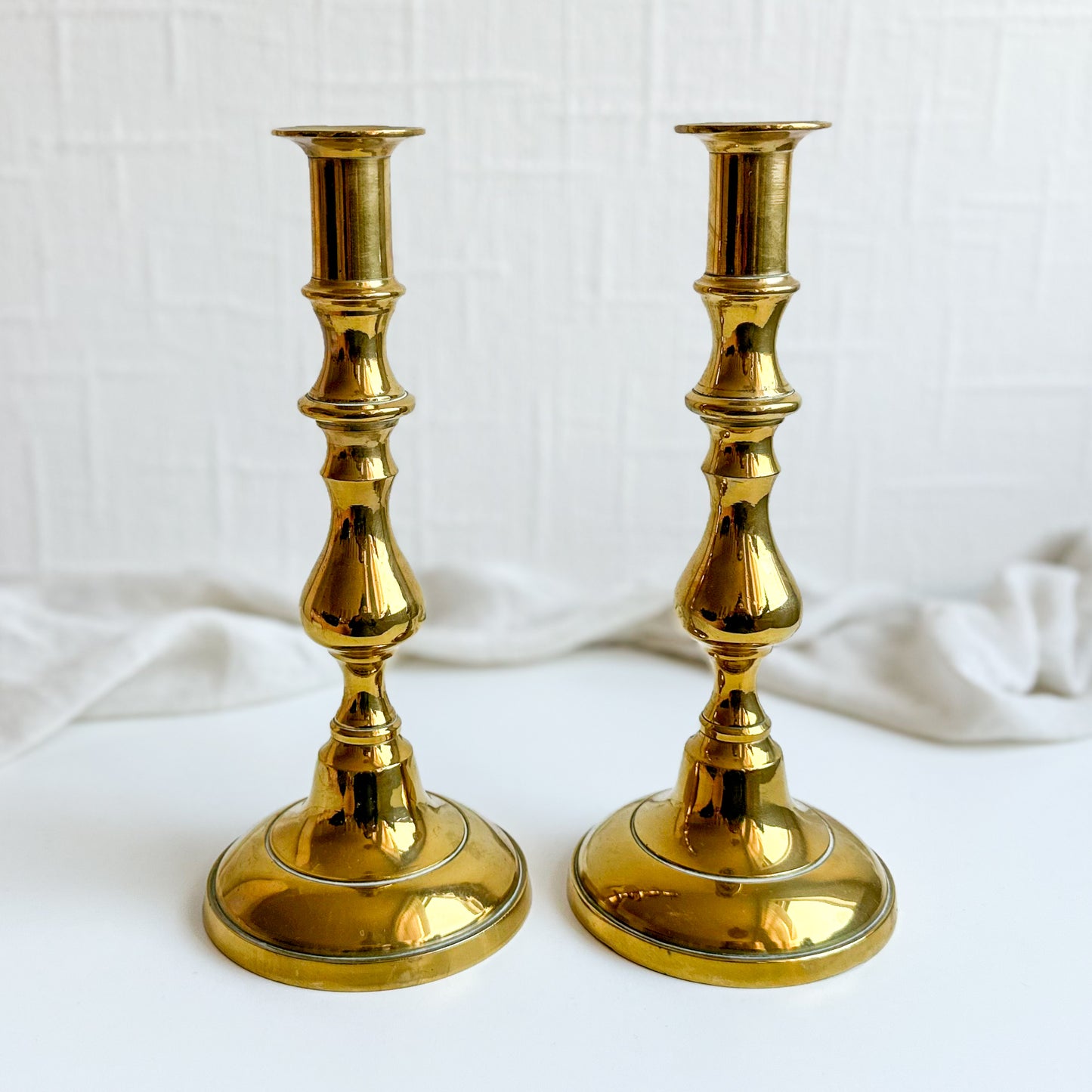 Pair of Brass Candlesticks