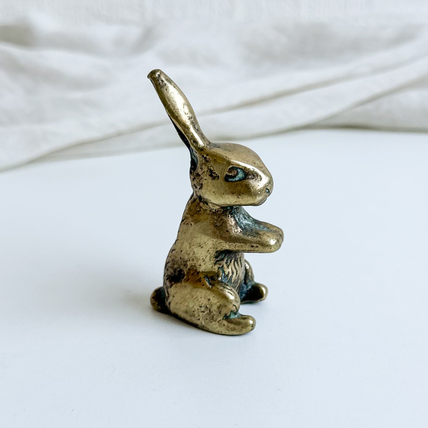 Small Brass Rabbit