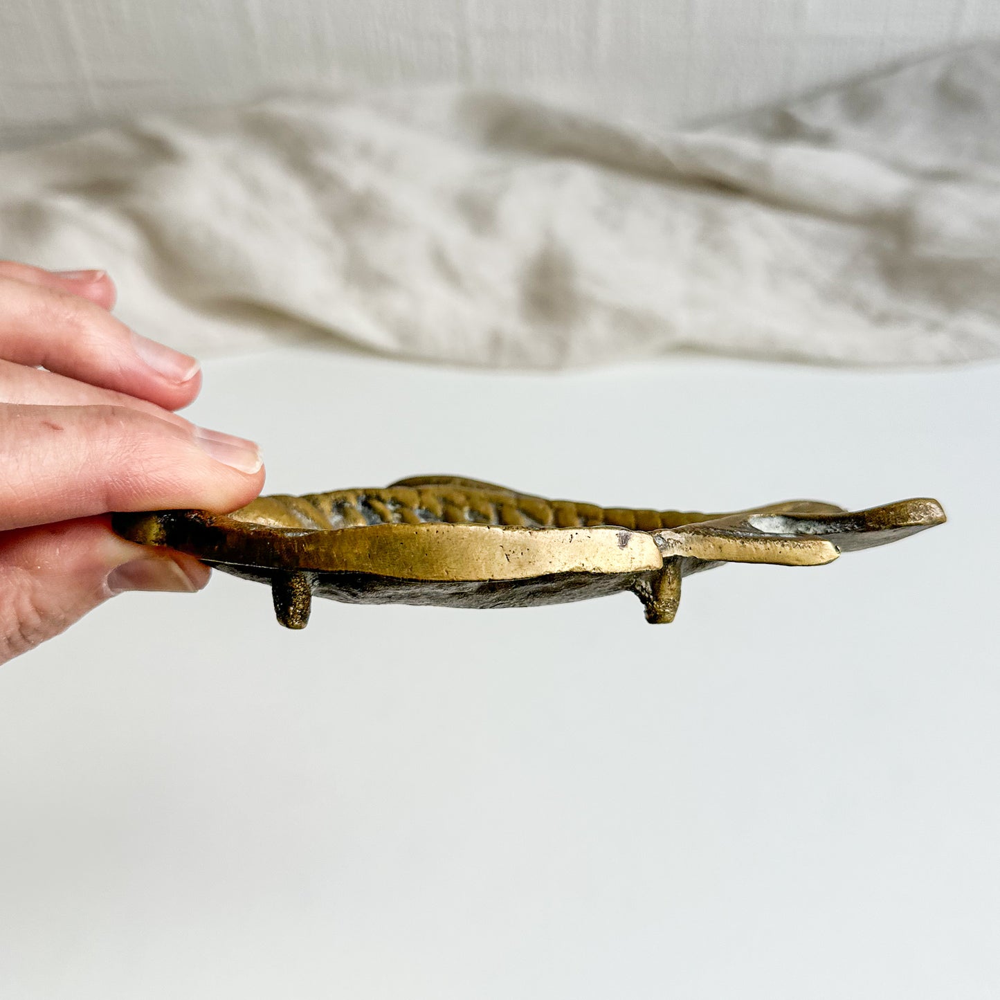 Brass Fish Trinket Dish