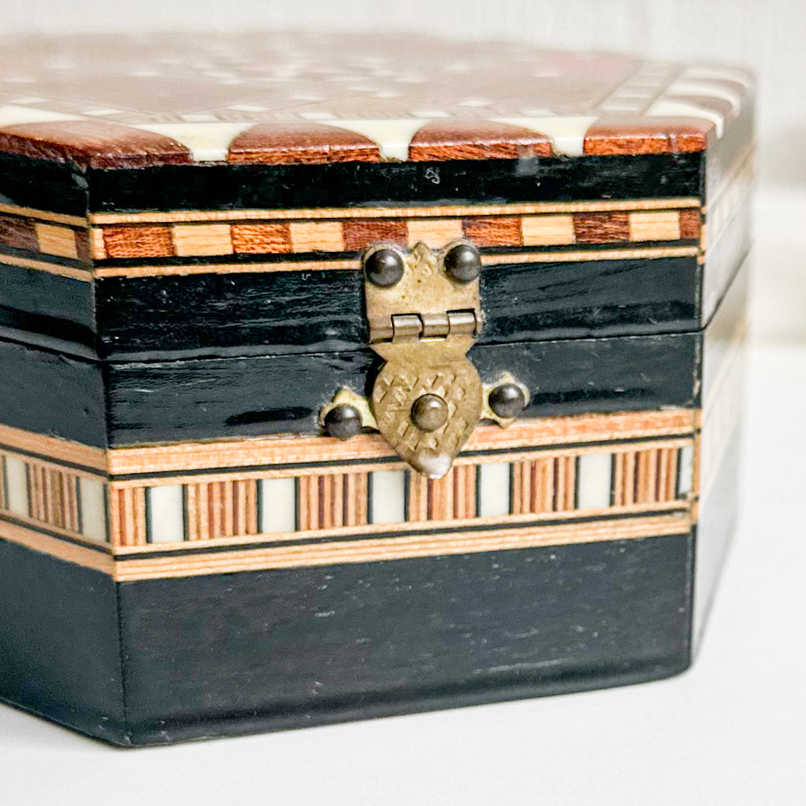 Wooden Inlaid Box