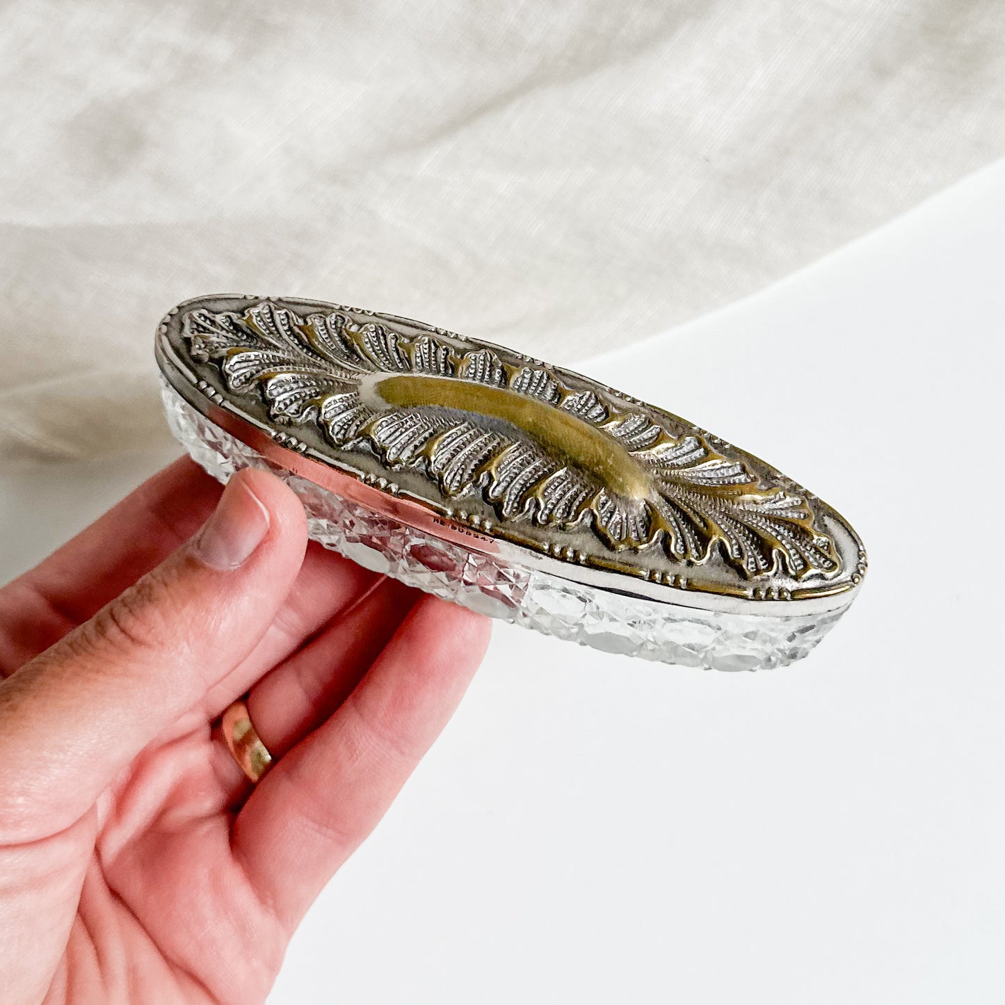 Glass Trinket Box