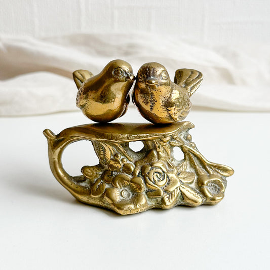 Brass Bird Figurine