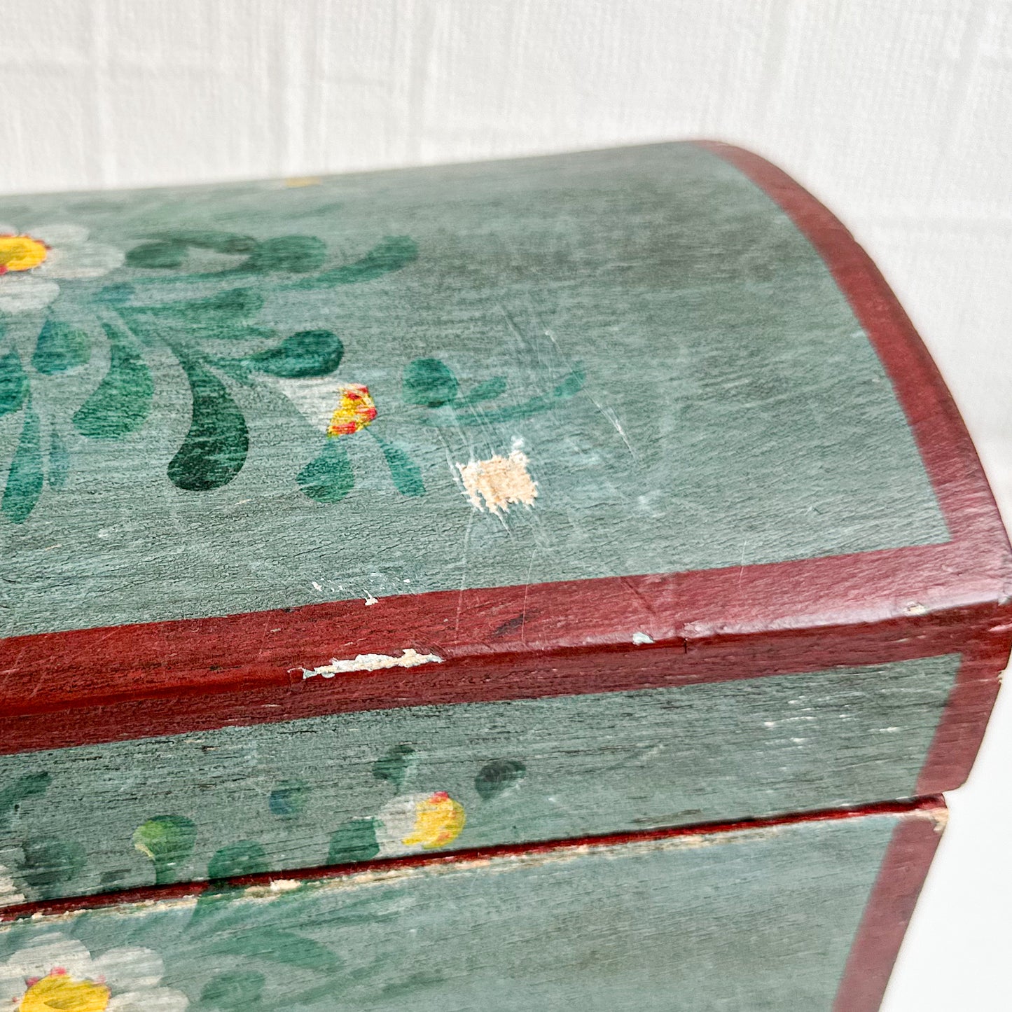 Hand Painted Wooden Box