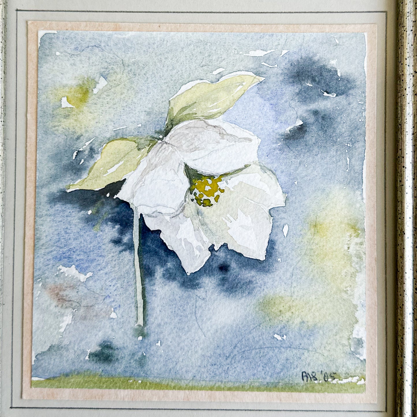 Small Hellebore Painting