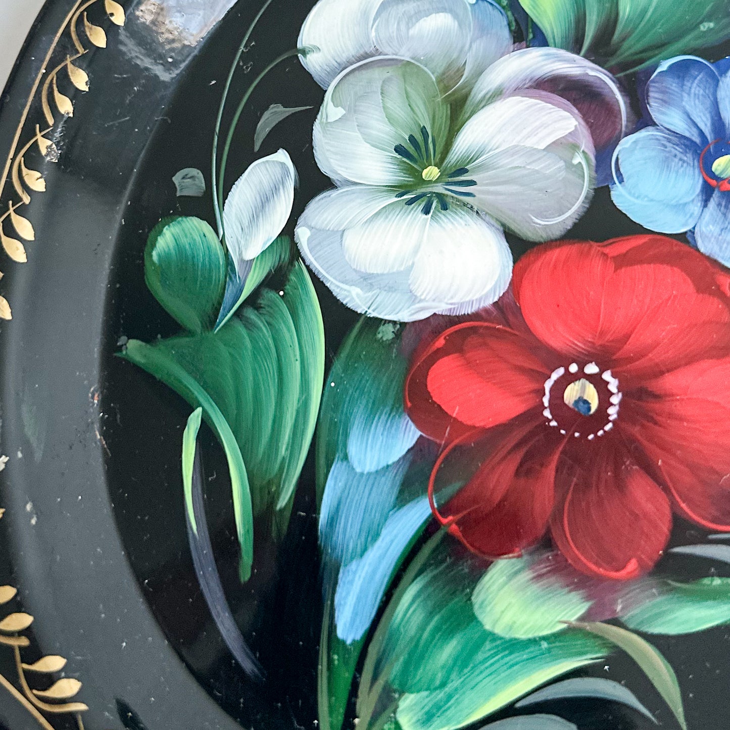 Pair of Russian Trays