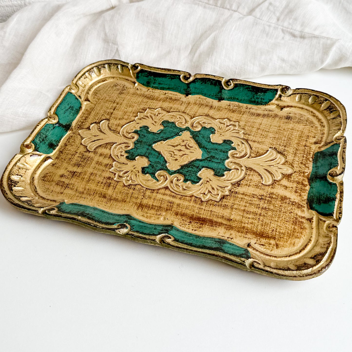 Vintage Florentine Tray