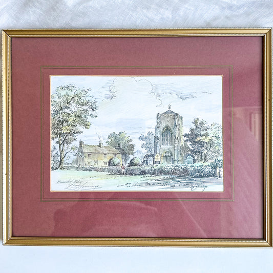Framed Drawing