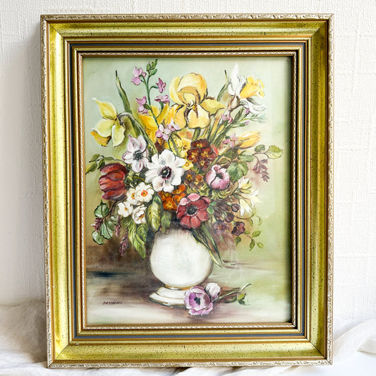 Original Floral Oil Painting