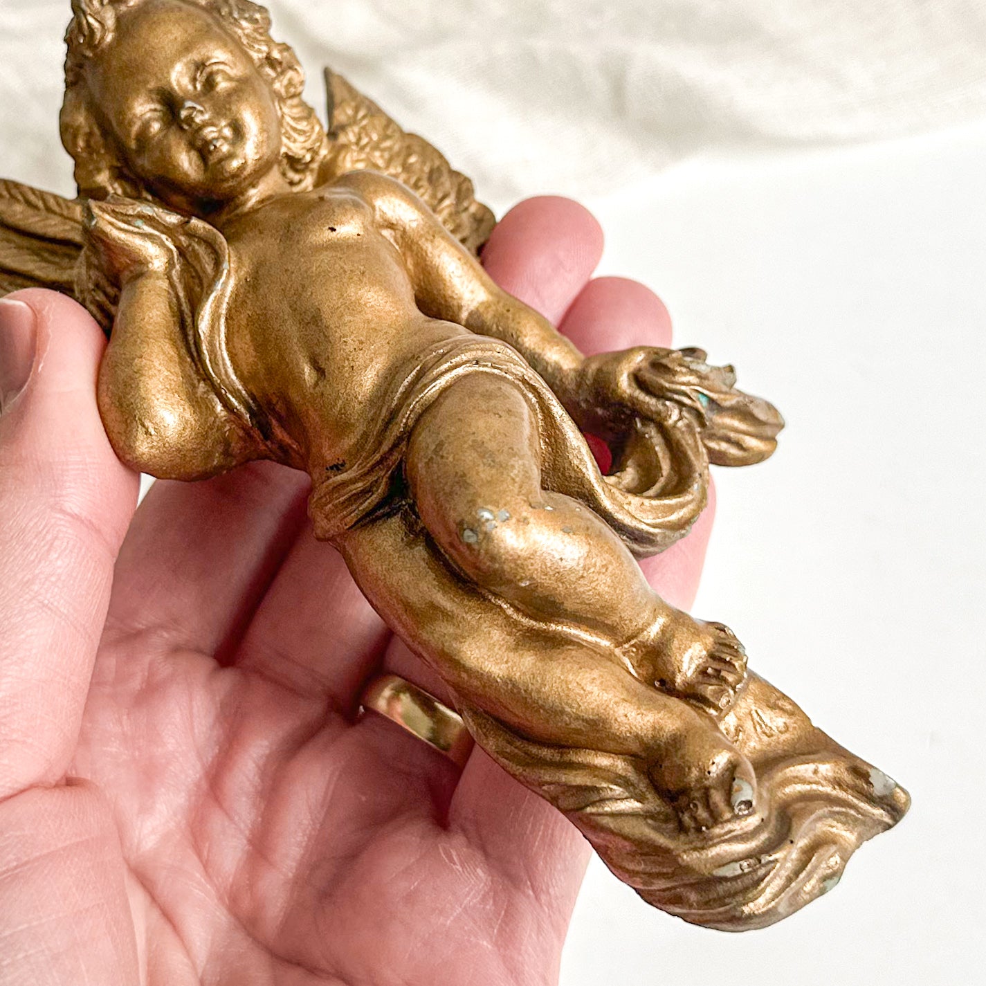 Pair of Cherub Wall Decorations