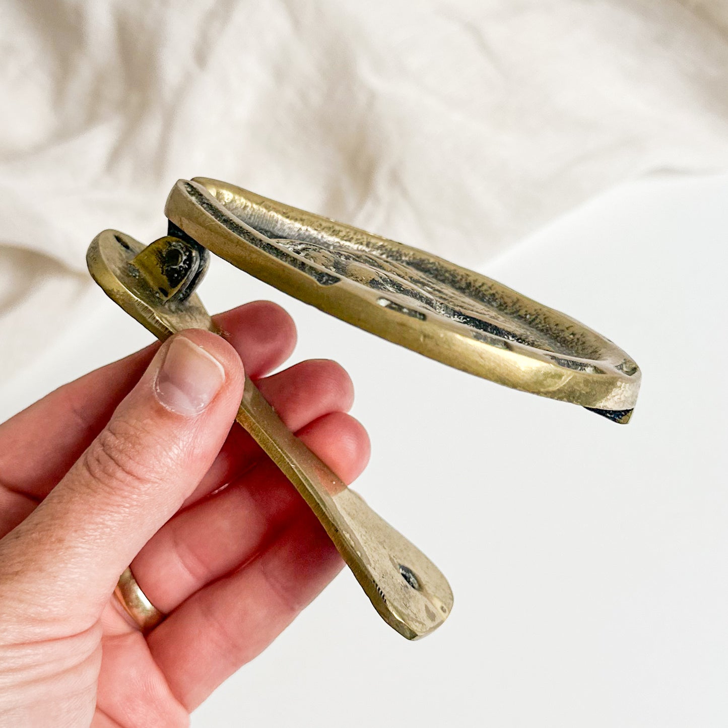 Brass Horse Shoe Door Knocker