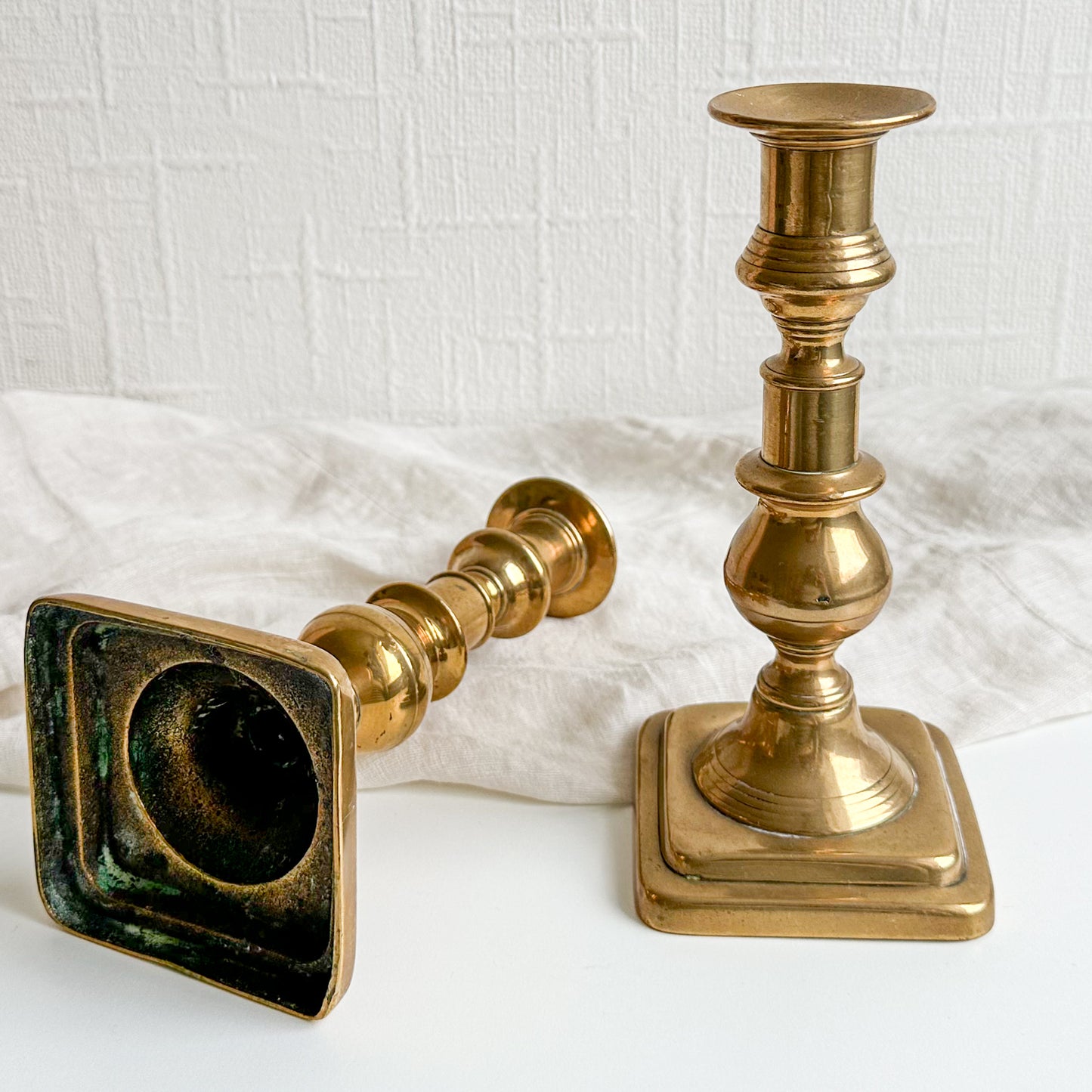 Pair of Brass Candlesticks