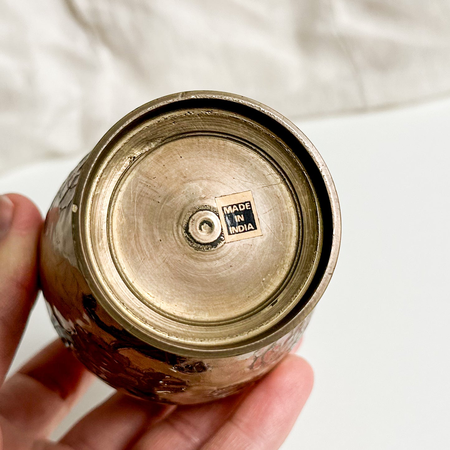 Small Cloisonné Urn with Lid