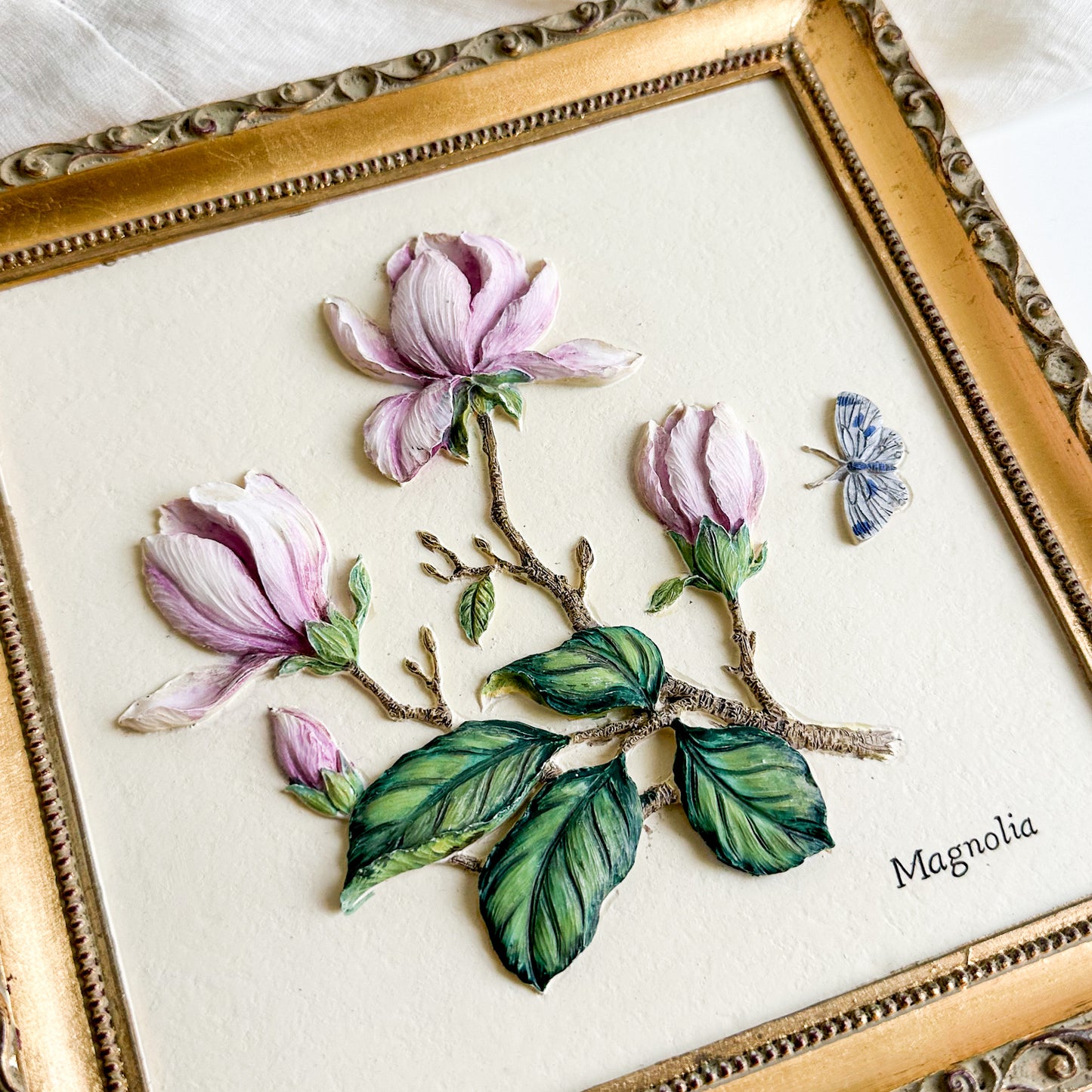 Magnolia Wall Plaque