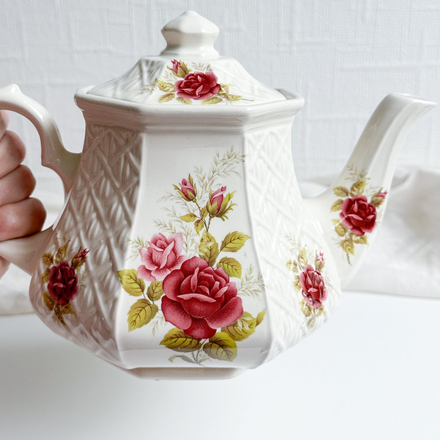 Floral Teapot by Sadler