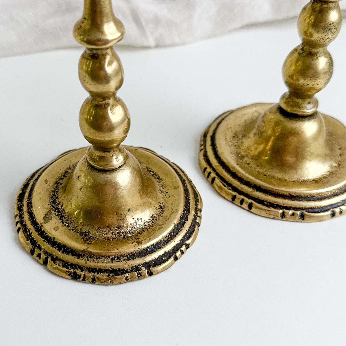 Pair of Brass Candlesticks