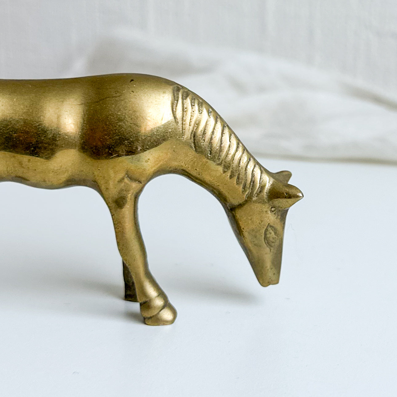 Brass Horse Figurine