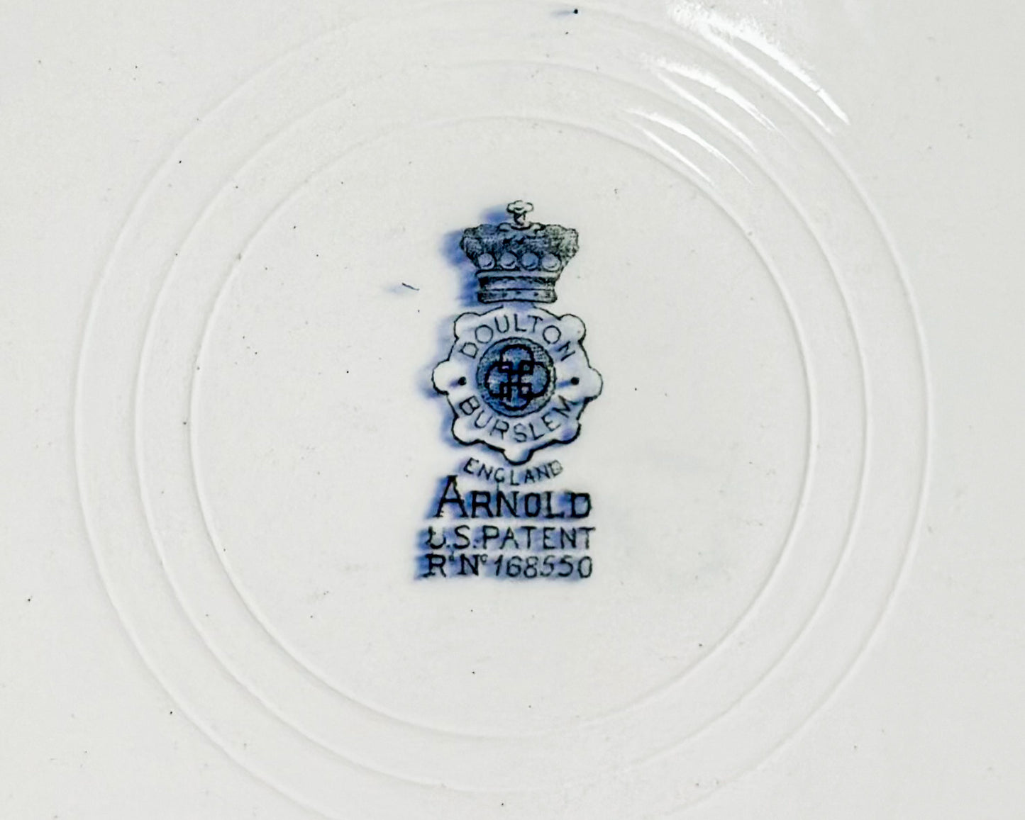 Antique Doulton Burslem Side Plates, ALBERT Pattern