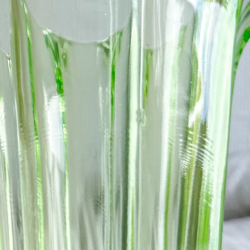 Art Deco Uranium Glass Vase