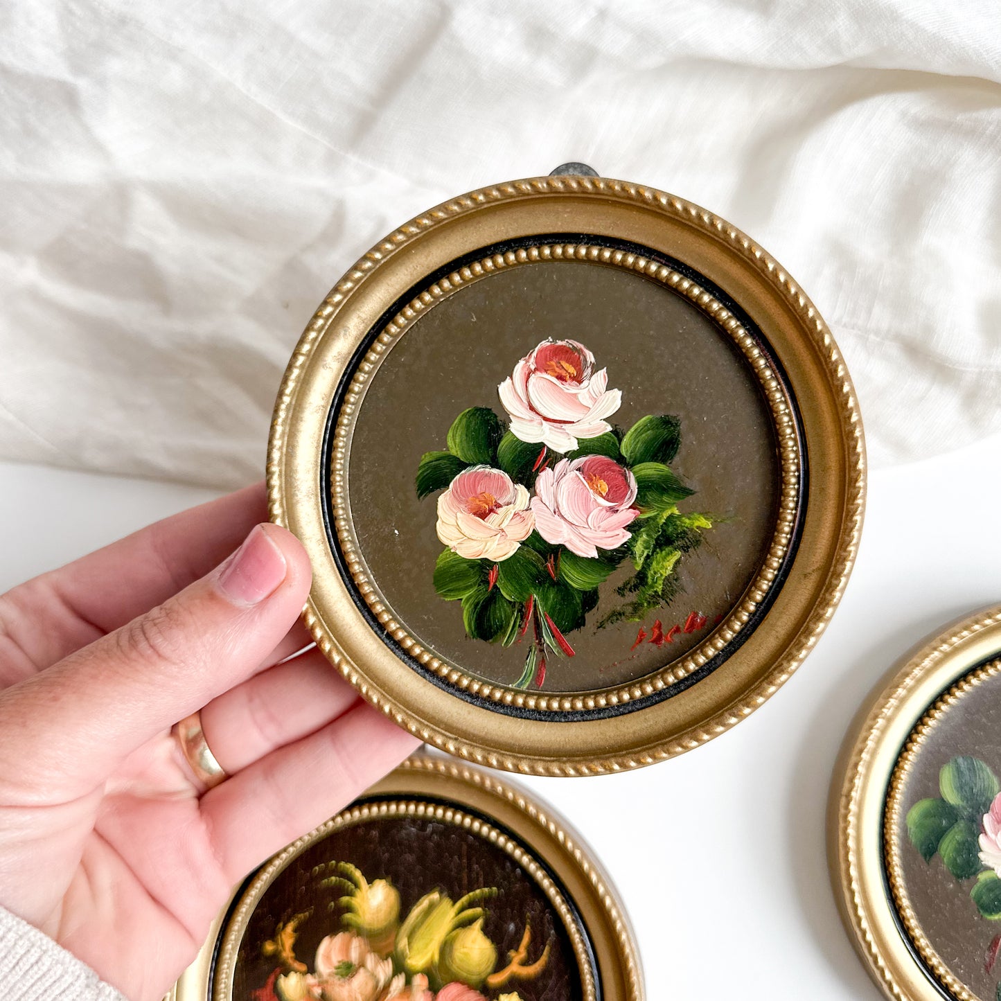 Set of 3 Mini Oil Paintings