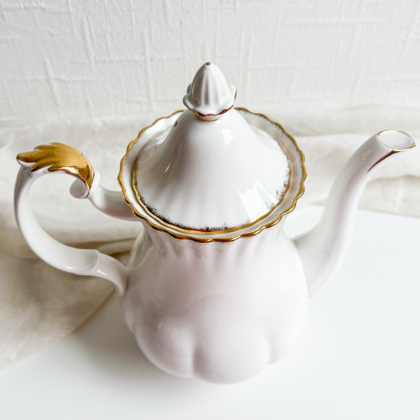 White Coffee Pot by Richmond