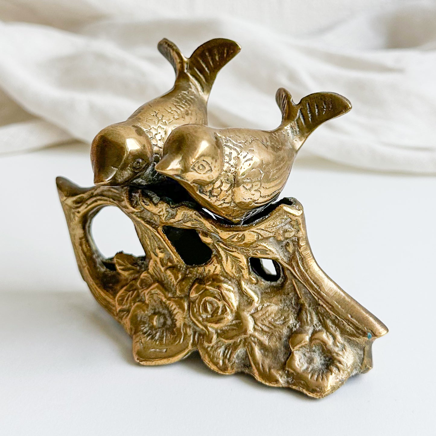 Brass Bird Figurine