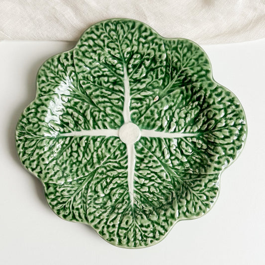 Bordallo Cabbage Leaf Plate