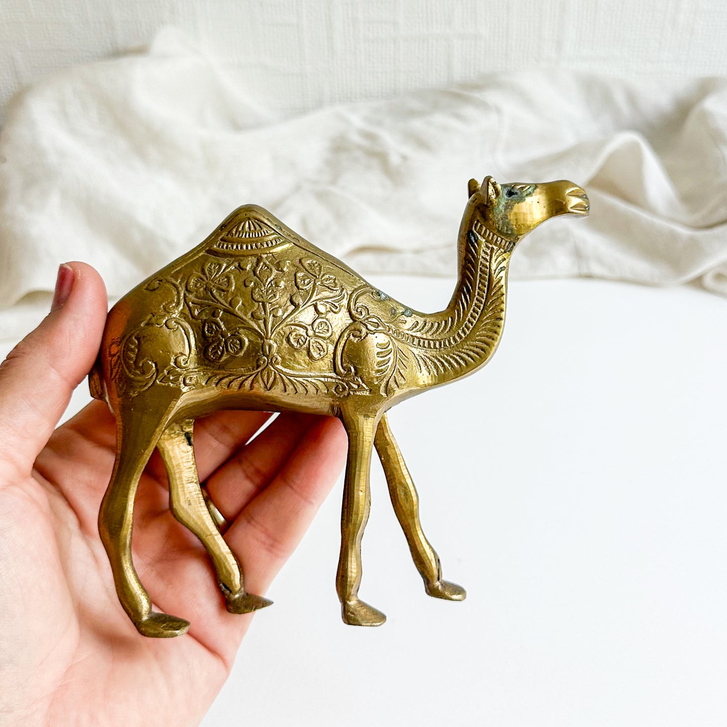Brass Camel Figurine
