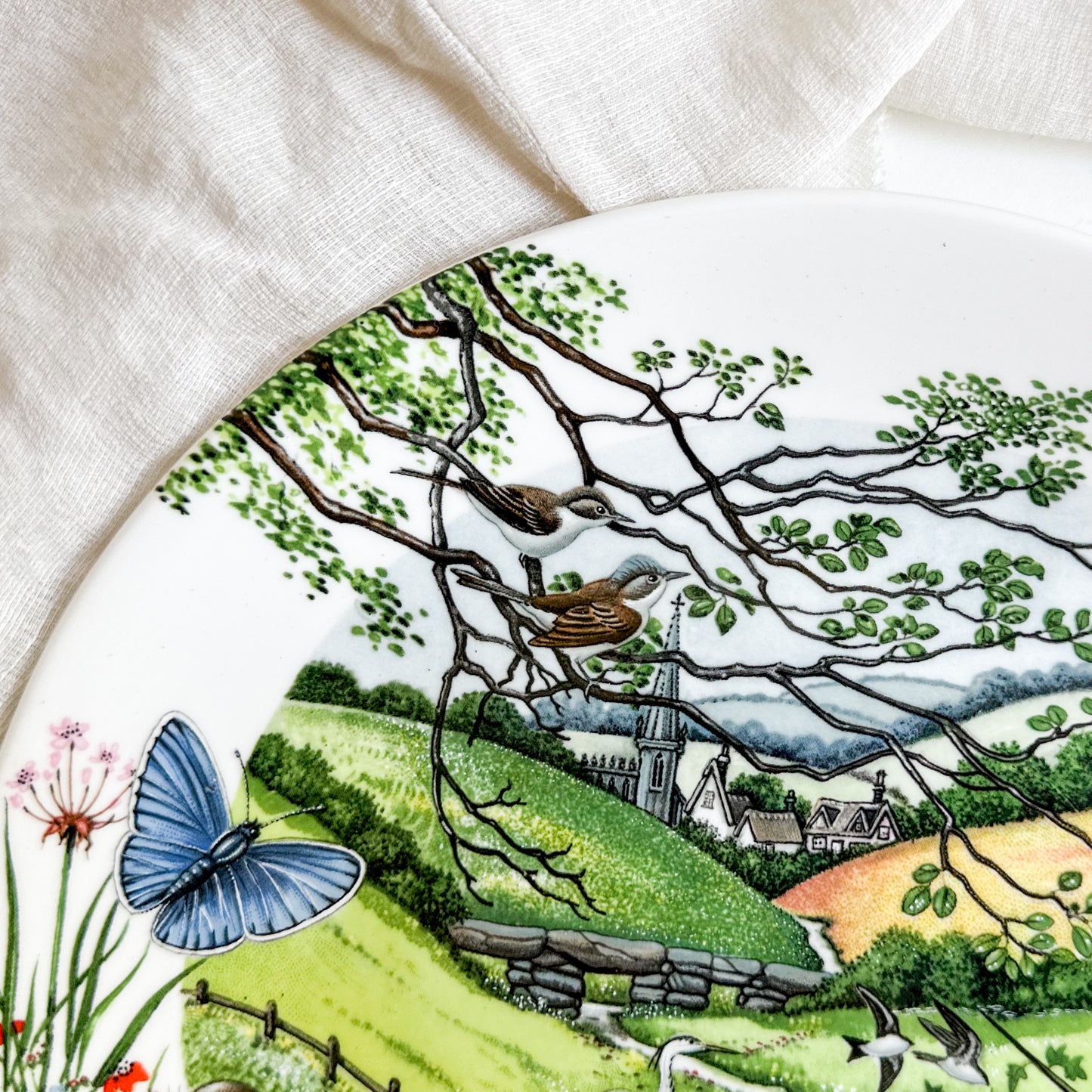 Wedgwood Wall Plate - “The Babbling Brook”