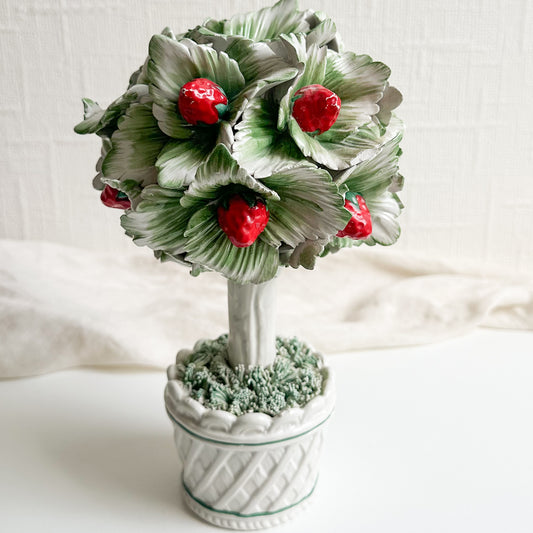 Ceramic Strawberry Plant