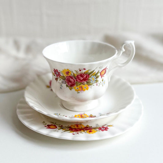 Vintage Royal Kent Tea Trio