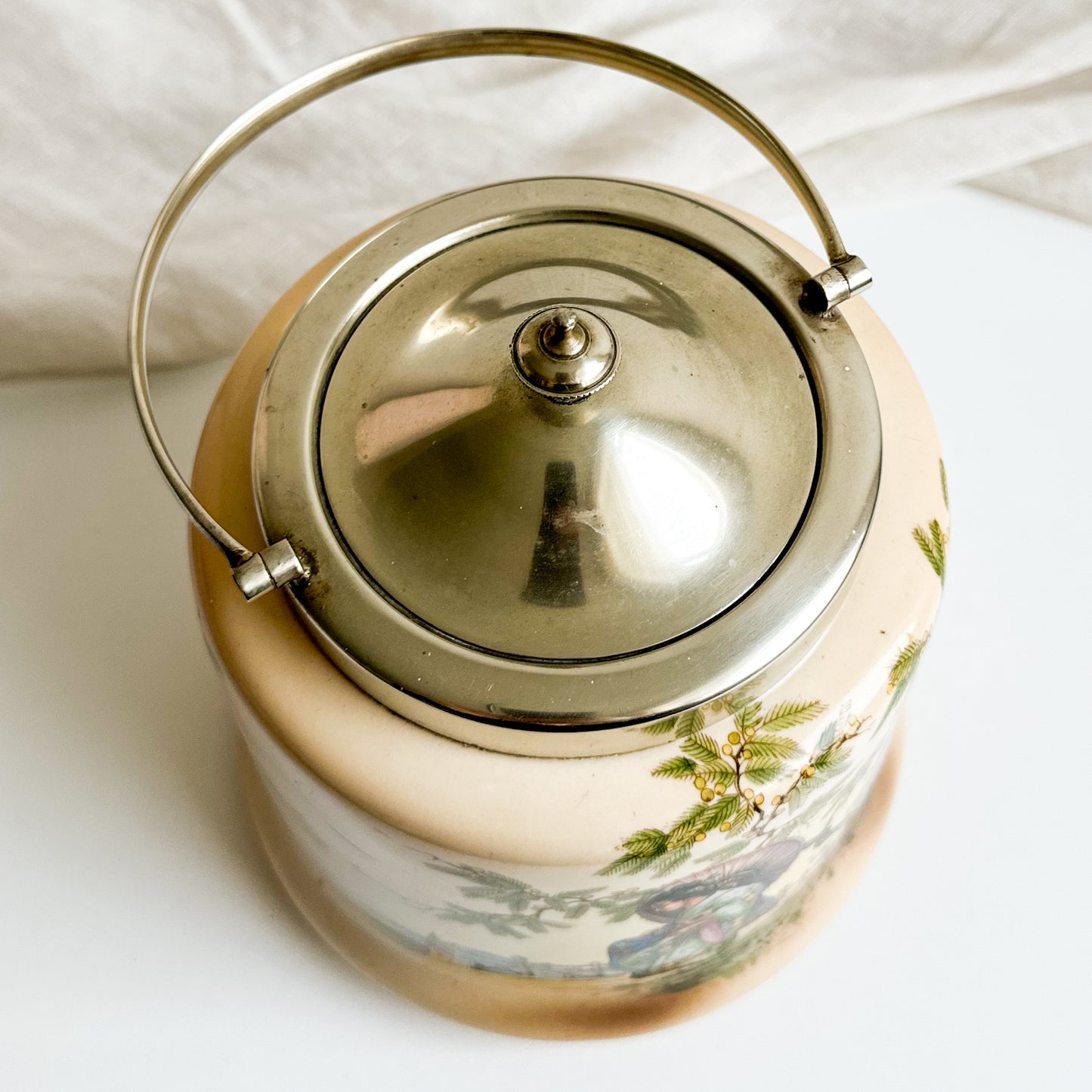 Antique Biscuit Barrel