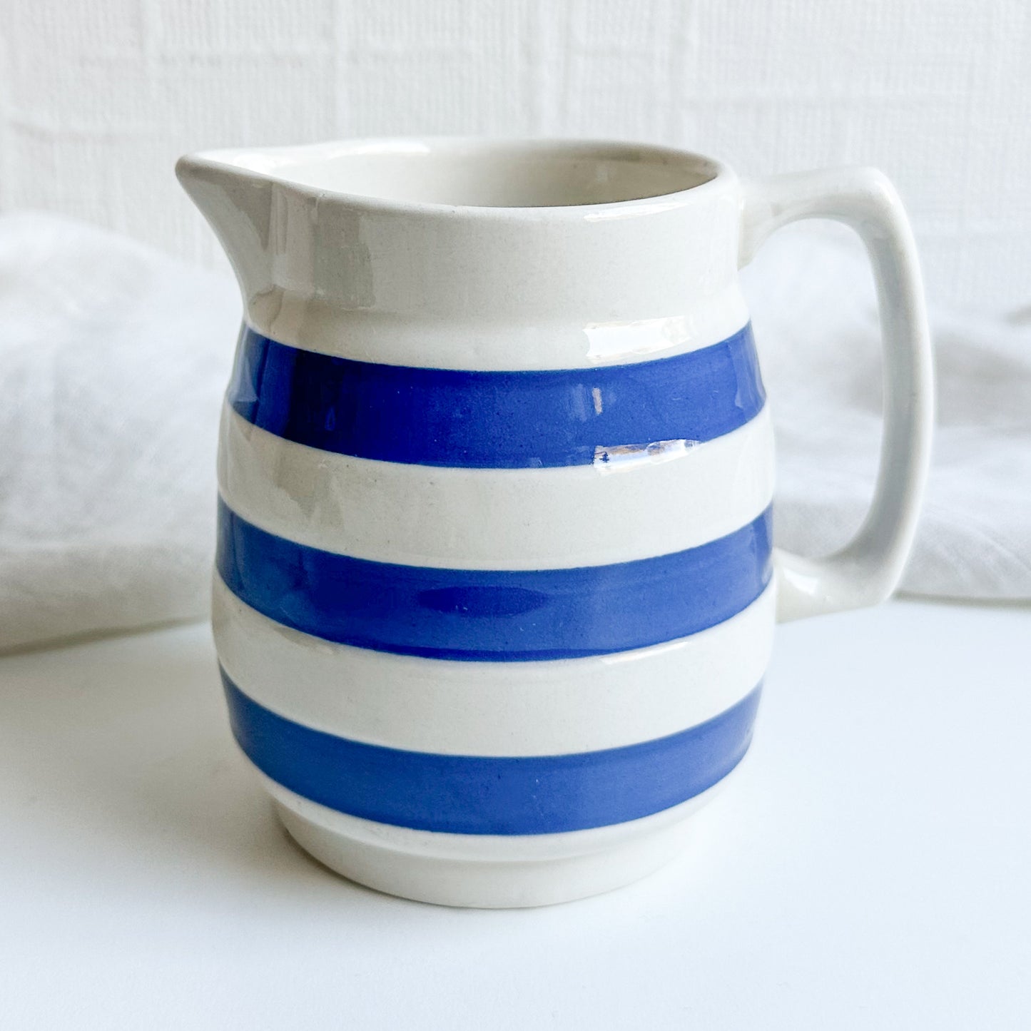 Chef Ware Jug with Blue Stripes