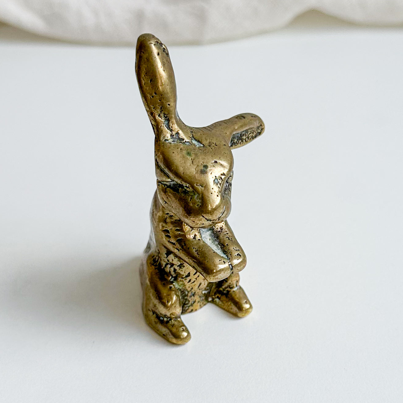 Small Brass Rabbit