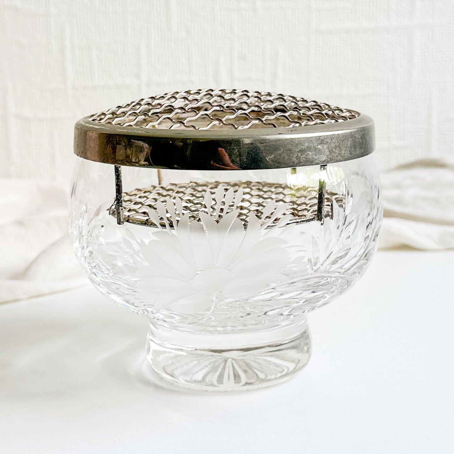 Crystal Rose Bowl