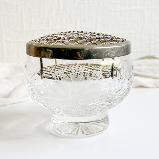 Crystal Rose Bowl