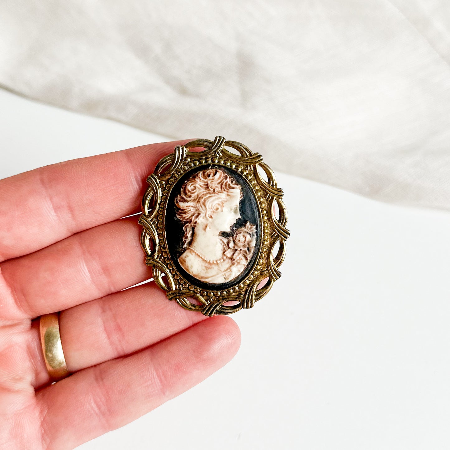 Cameo Brooch
