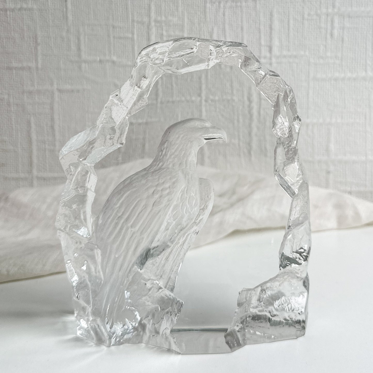 Royal Krona Crystal Sculpture