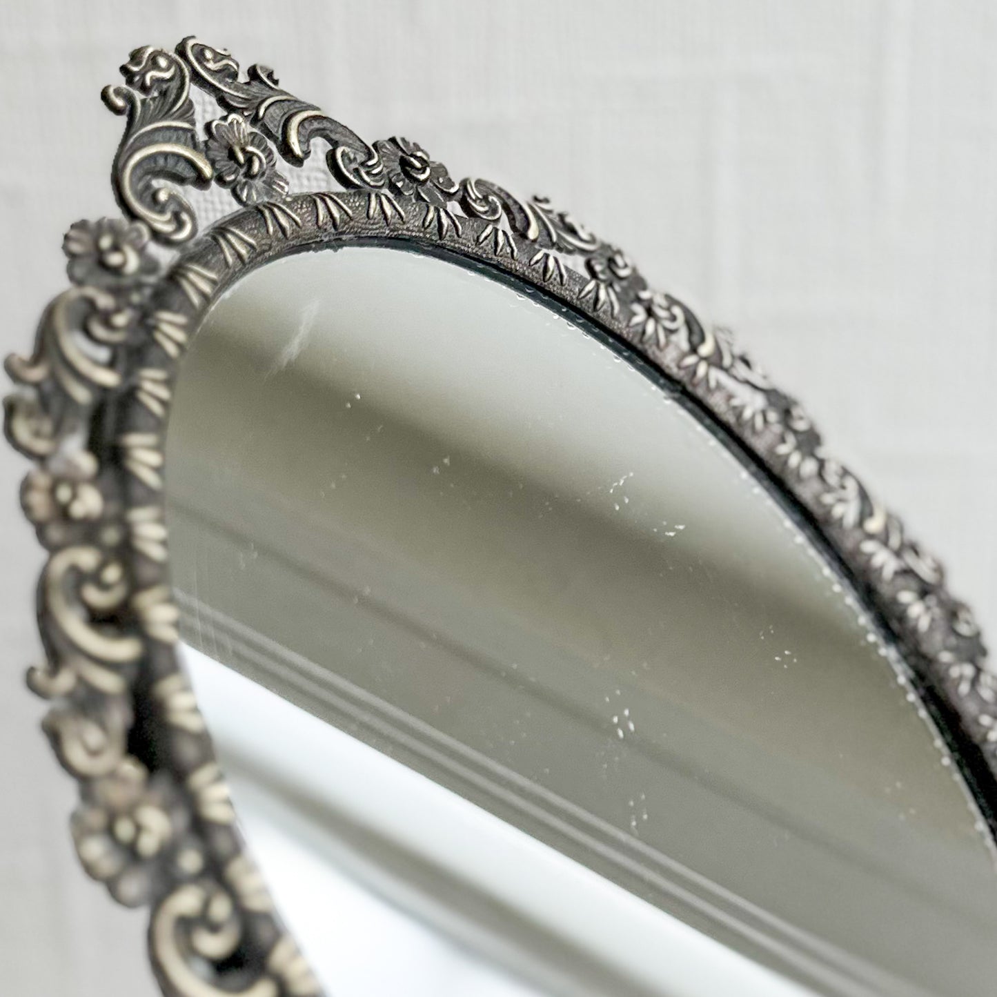 Regency Brass Table Mirror