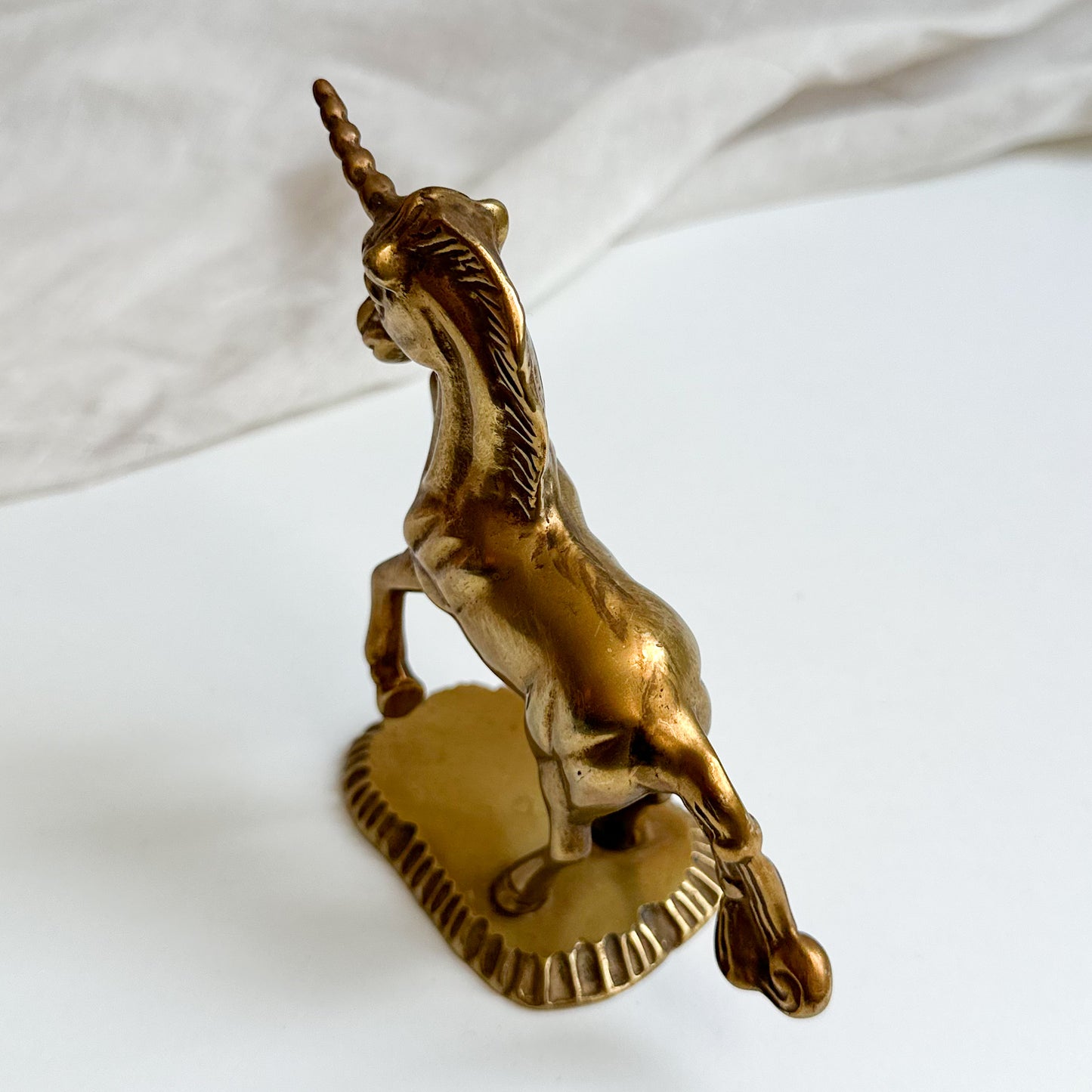 Solid Brass Unicorn Figurine