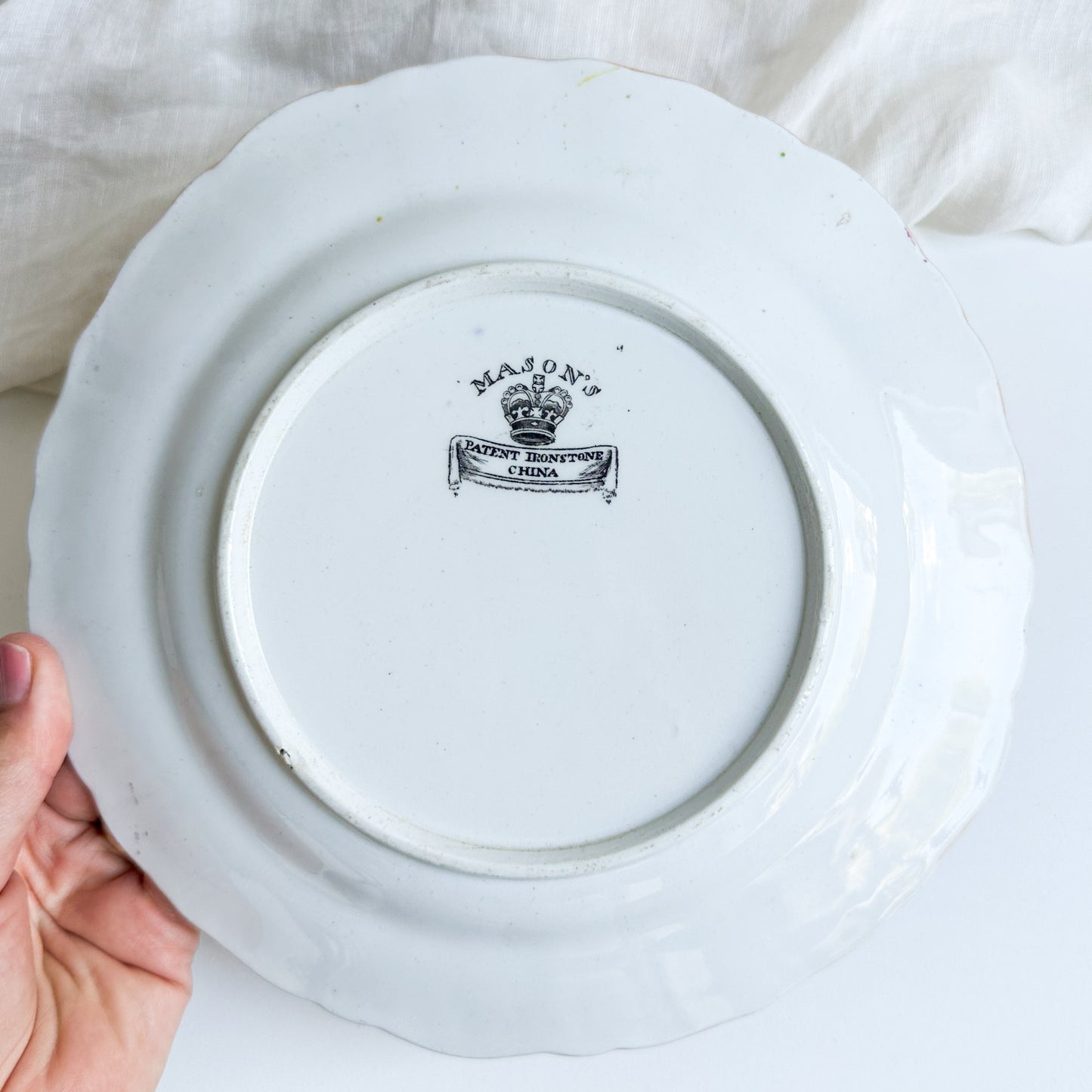 Antique MASON’S Plate