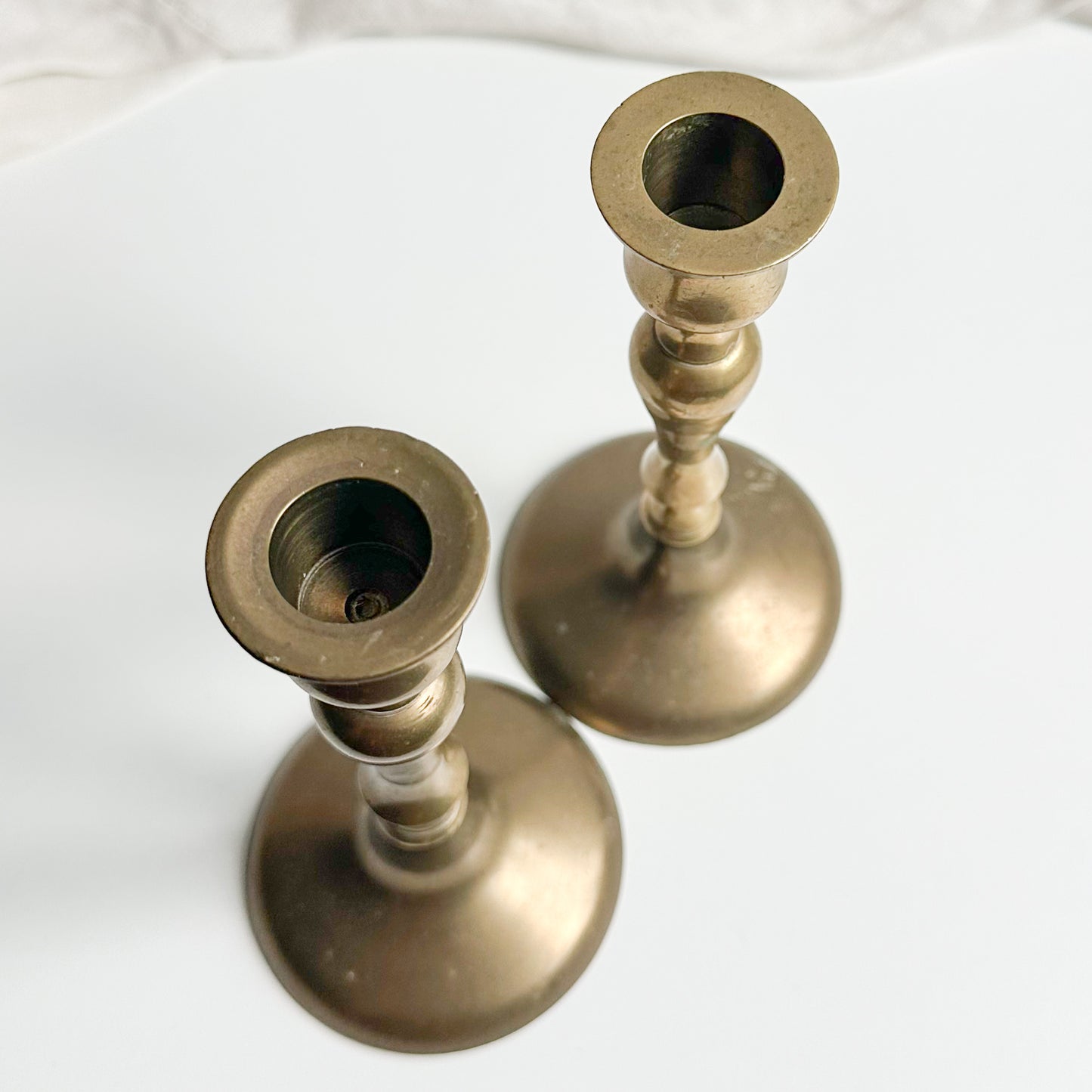 Pair of Brass Candlesticks