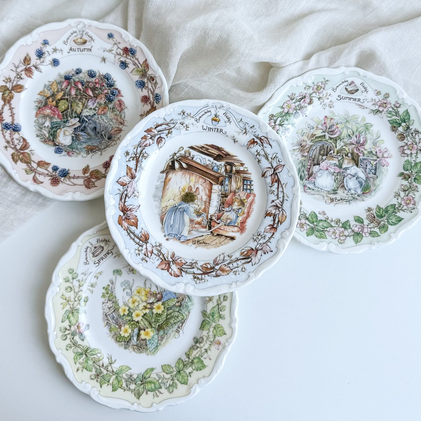 Brambly Hedge ‘Summer’ Tea Plate
