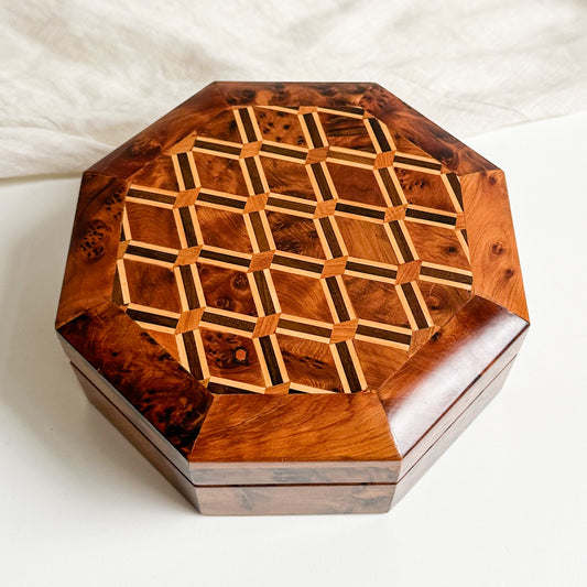 Moroccan Wooden Inlay Box