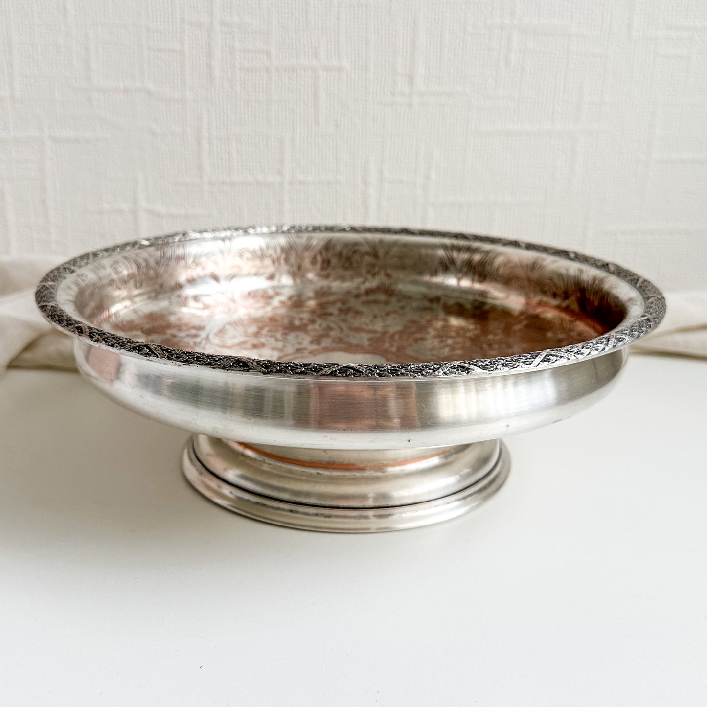 Silver Plated Pedestal Bowl