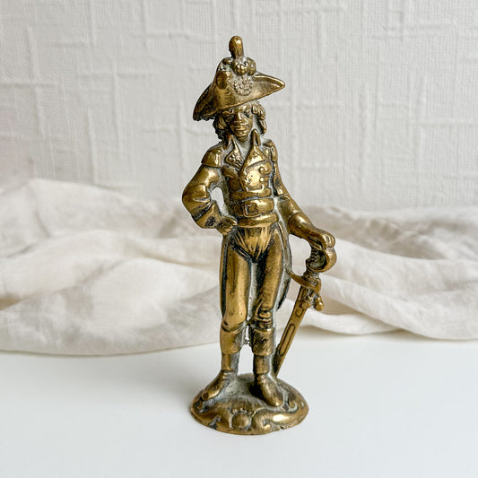 Brass Soldier Figurine - 2