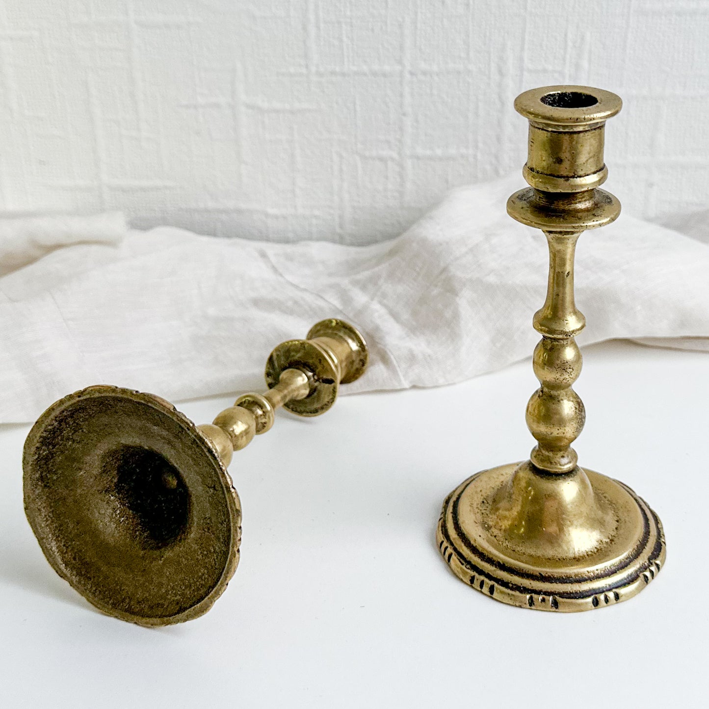 Pair of Brass Candlesticks